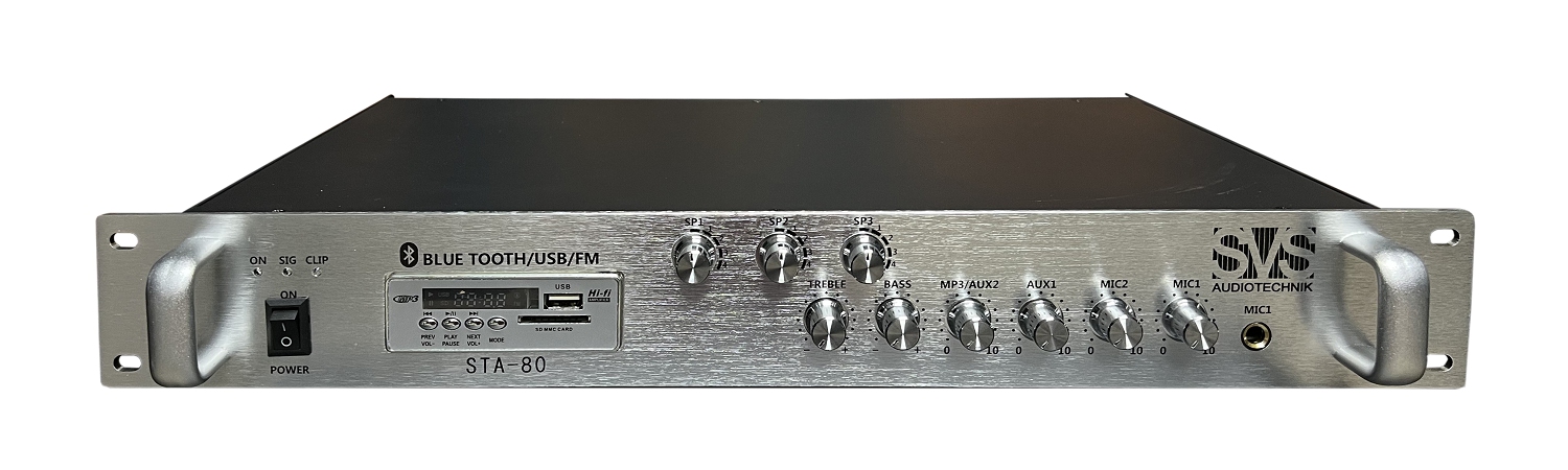 SVS Audiotechnik STA-80 Микшер-усилитель для систем Public Address в Биробиджан
