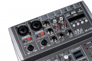 SVS Audiotechnik mixers AM-4 DSP Аналоговый микшерный пульт, 4-канала в Биробиджан